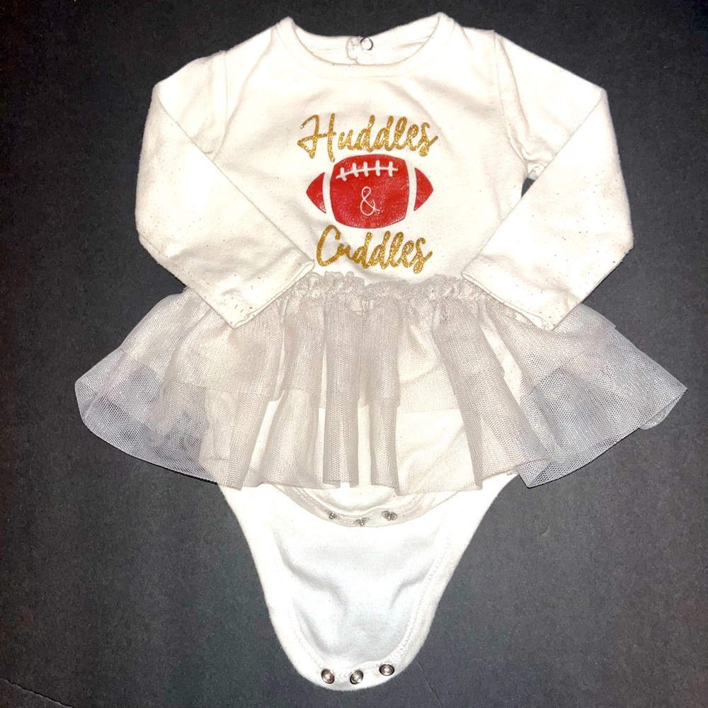 Tutu football onsie